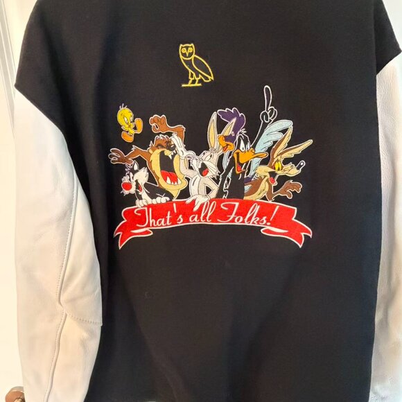 OVO x Looney Tunes Varsity Jacket - Picture 4 of 5